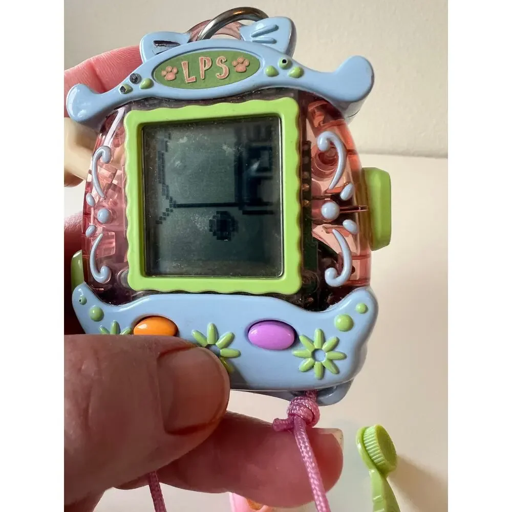 Hasbro 2005 LPS Littlest Pet Shop Digital Game Handheld Dog Virtual Works